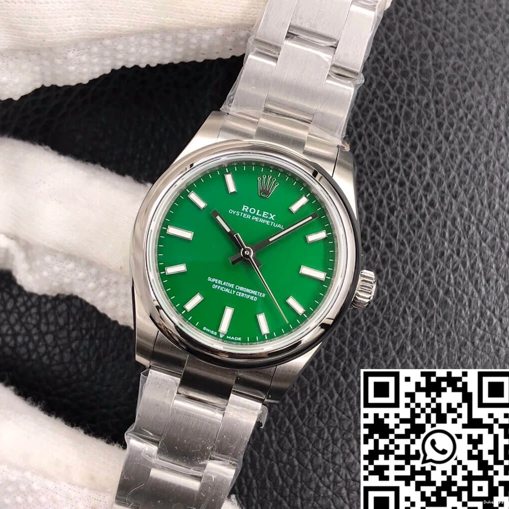 Factory Oyster Dial Rolex Perpetual 31MM M277200-0006 Green EW 1203